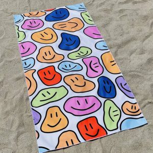 Expression Print Beach Blanket