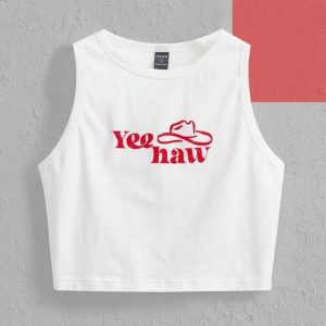 X Morgan Mondays Co Hat & Slogan Graphic Tank Top