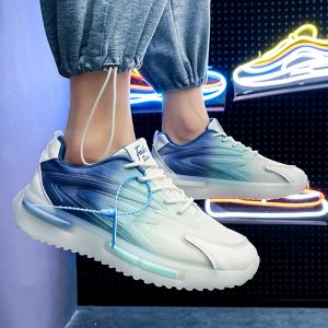 Fashion sports breathable Casual jelly shoes for men